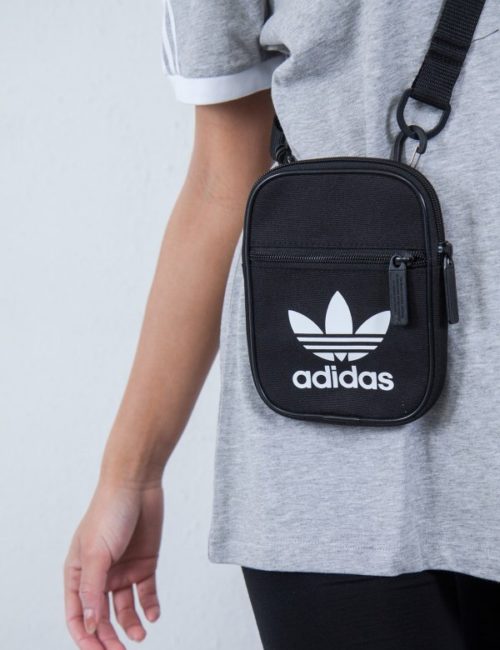 Túi xách vải mini bag adidas màu đen