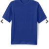 Áo thun nam cổ tròn Land's End màu xanh blue