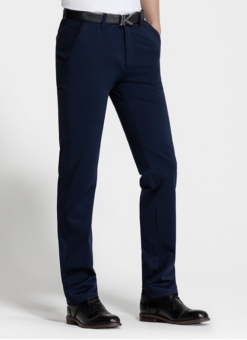 Quần golf nam dáng âu xuất Hàn màu xanh navy