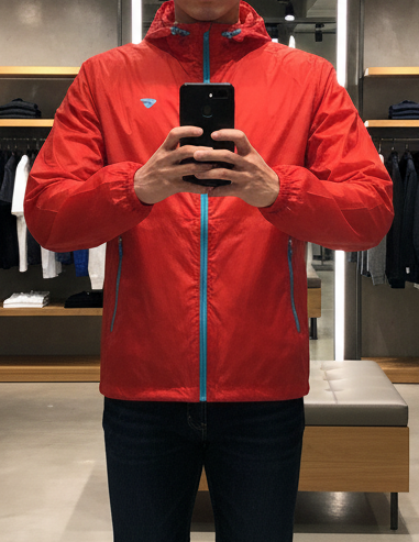 áo khoác gió mỏng 1 lớp màu đỏ big size