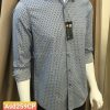 sơ mi dài tay Tasso blue hoa