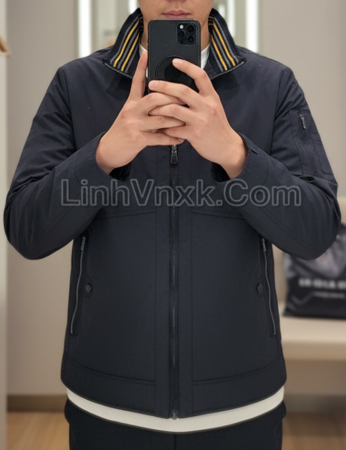 áo khoác gió golf JDx màu xanh navy