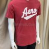 Áo thun cổ tròn AERO xuất khẩu màu đỏ