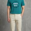 Áo thun cổ tròn AERO xuất khẩu màu cổ vịt