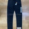 Quần jean Selvedge Uni màu đen