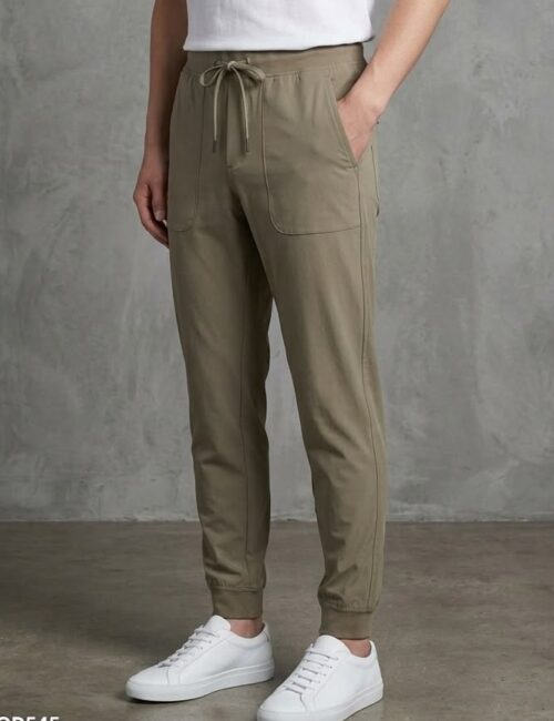 Quần jogger thể thao xuất Âu màu kaki sz L XL
