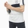 Polo AX trắngngang kẻ ngực