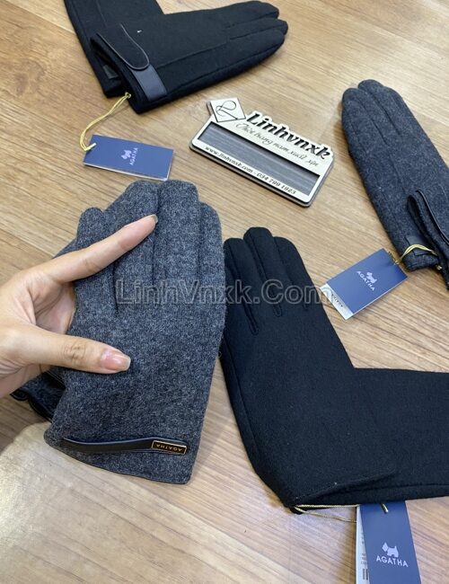 Găng tay xuất Hàn lót lông