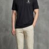 Áo polo thể thao BlackYak xuất Hàn màu đen ACC200A sz 110