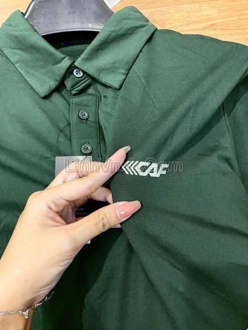 Áo polo golf dài tay giữ nhiệt xuất Hàn