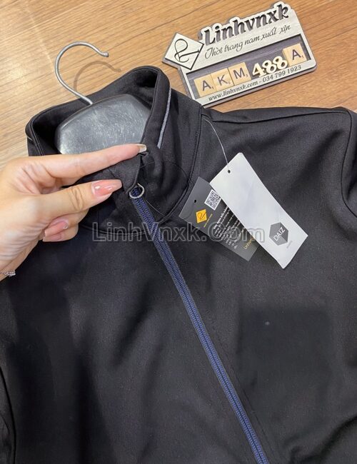 Áo khoác nỉ thể thao kéo khóa xuất dư Hàn Quốc
