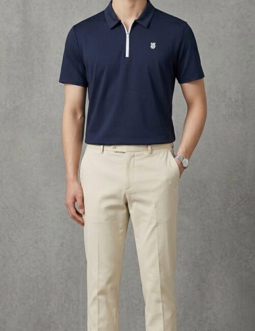 Áo polo thể thao Kswiss Hàn quốc xanh navy