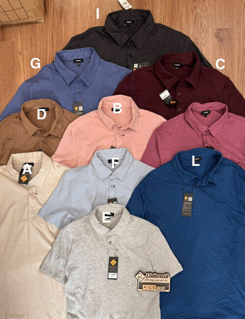 Polo 100% cotton xuất Âu