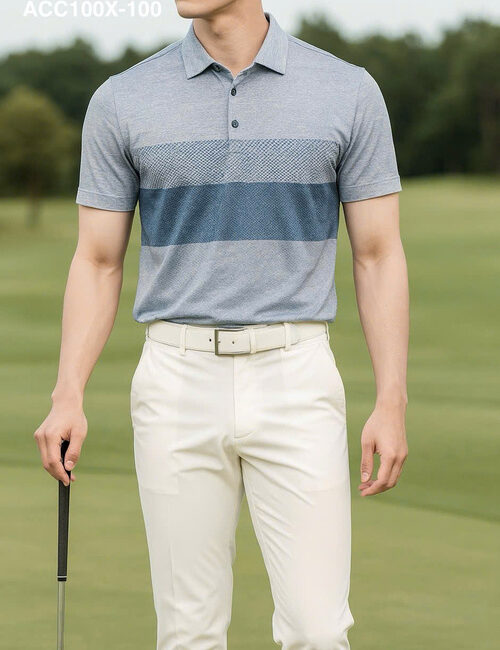 Áo polo golf nam xuất khẩu hàn quốc