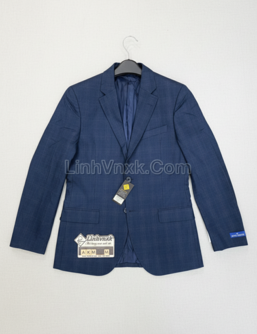 Áo blaze nam xuất khẩu navy sáng caro