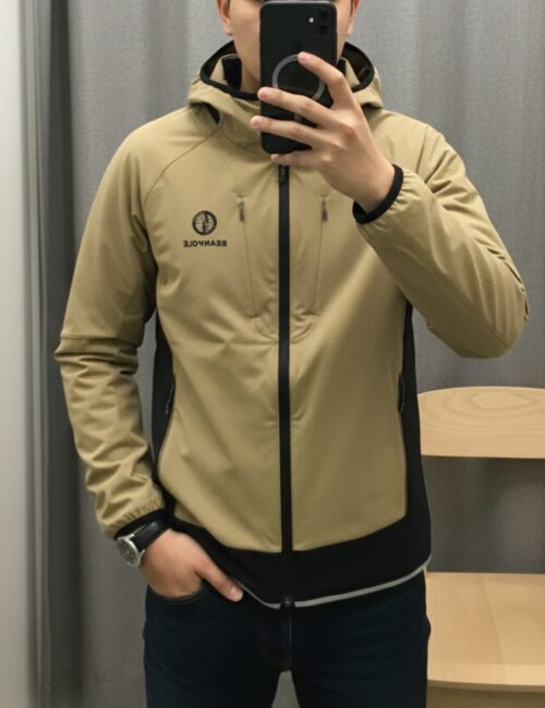 Alternative view of Áo khoác gió nam chống nước BeanPole sz 105