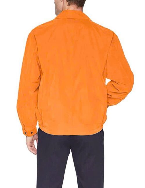 Áo khoác bomber chống nước màu cam