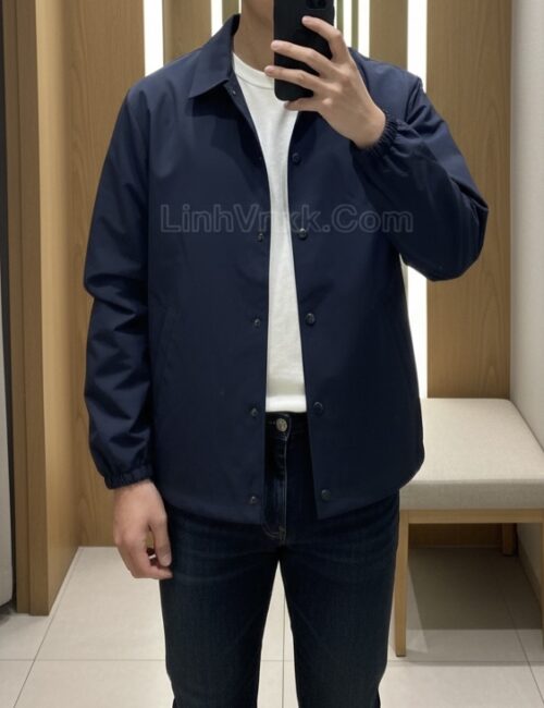 áo khoác chống nước cổ bẻ Uni