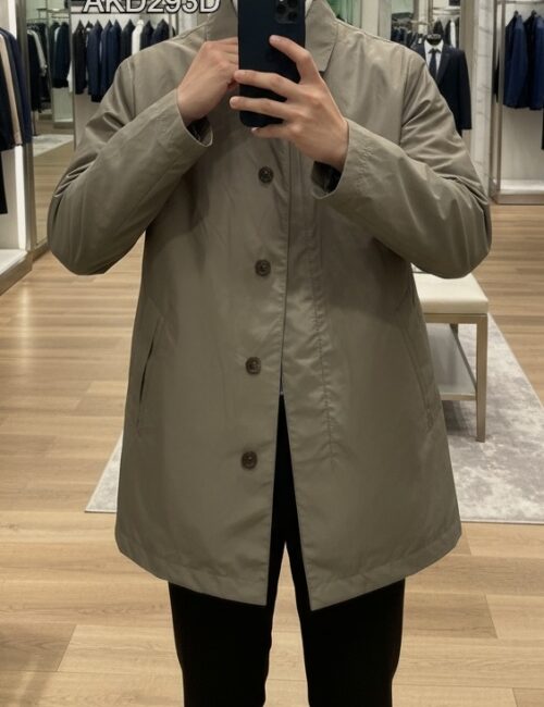 Áo khoác măng tô lông vũ 2in1 AKM293D sz 100, 110