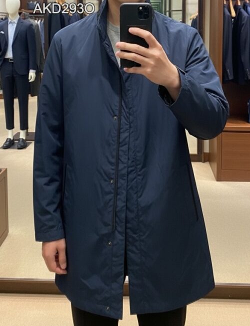 Áo khoác măng tô lông vũ 2in1 AKM293O sz 100