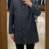 Áo khoác măng tô lông vũ màu xám 2in1 AKM293Q sz 100