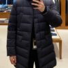 Áo măng tô nam lông vũ AKM296AJ size 100