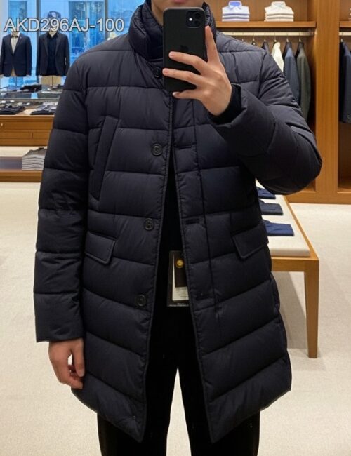 Áo măng tô nam lông vũ AKD296AJ size 100
