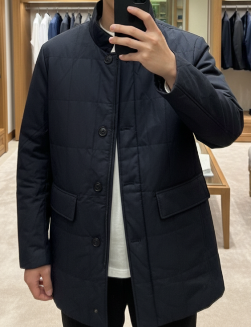 Áo măng tô chần bông AKD299J sz 100