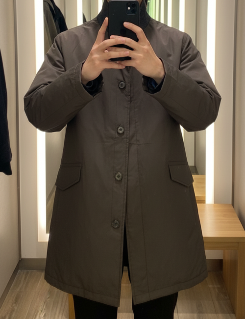 Áo măng tô chần bông AKD299X sz 100