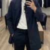 Áo trench coat nam 2in1 AKD303V sz 100
