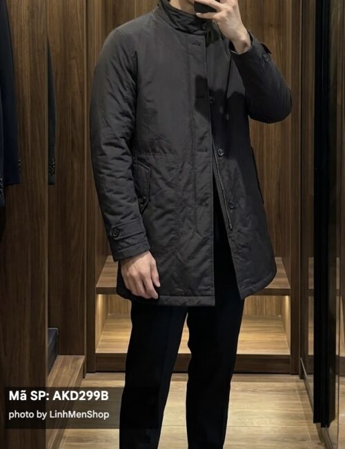 Áo măng tô chần bông AKD299B sz 100