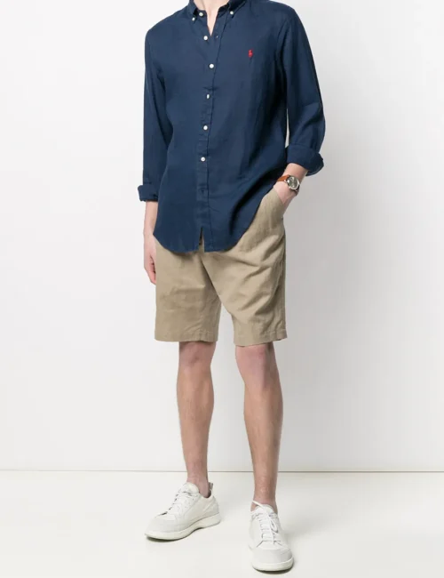 Sơ mi linen đũi RL xuất khẩu