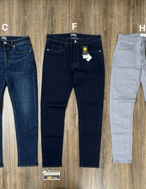 Quần jean nam xuất Hàn slimfit (nhiều màu)