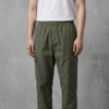 Quần jogger dù thể thao xuất hàn QD718C màu rêu