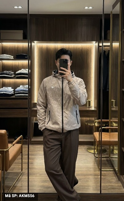 Áo khoác gió NB lót lưới (3 màu)