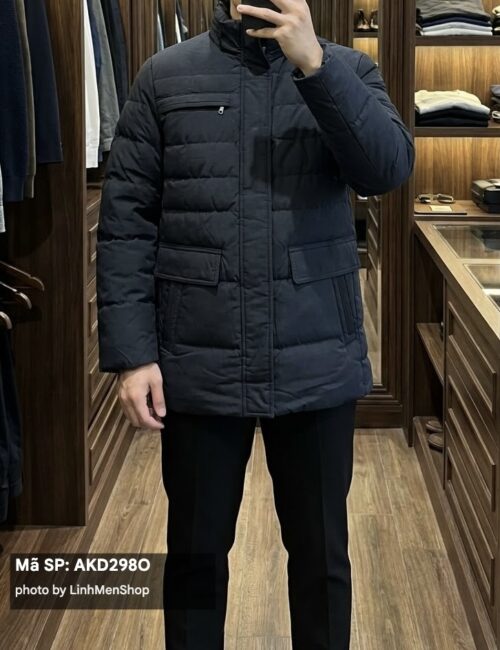 Áo khoác lông vũ nam kháng nước AKD298O sz 100