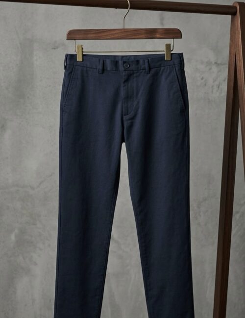 Alternative view of Quần kaki nam slimfit co giãn màu xanh navy QD34B