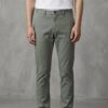 Quần kaki nam slimfit co giãn màu rêu nhạt QD34K