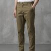 Quần kaki nam slimfit co giãn màu nâu vàng