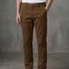 Quần kaki nam slimfit co giãn màu nâu cát QD34R