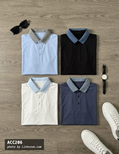 Áo polo pie xuất khẩu Hàn